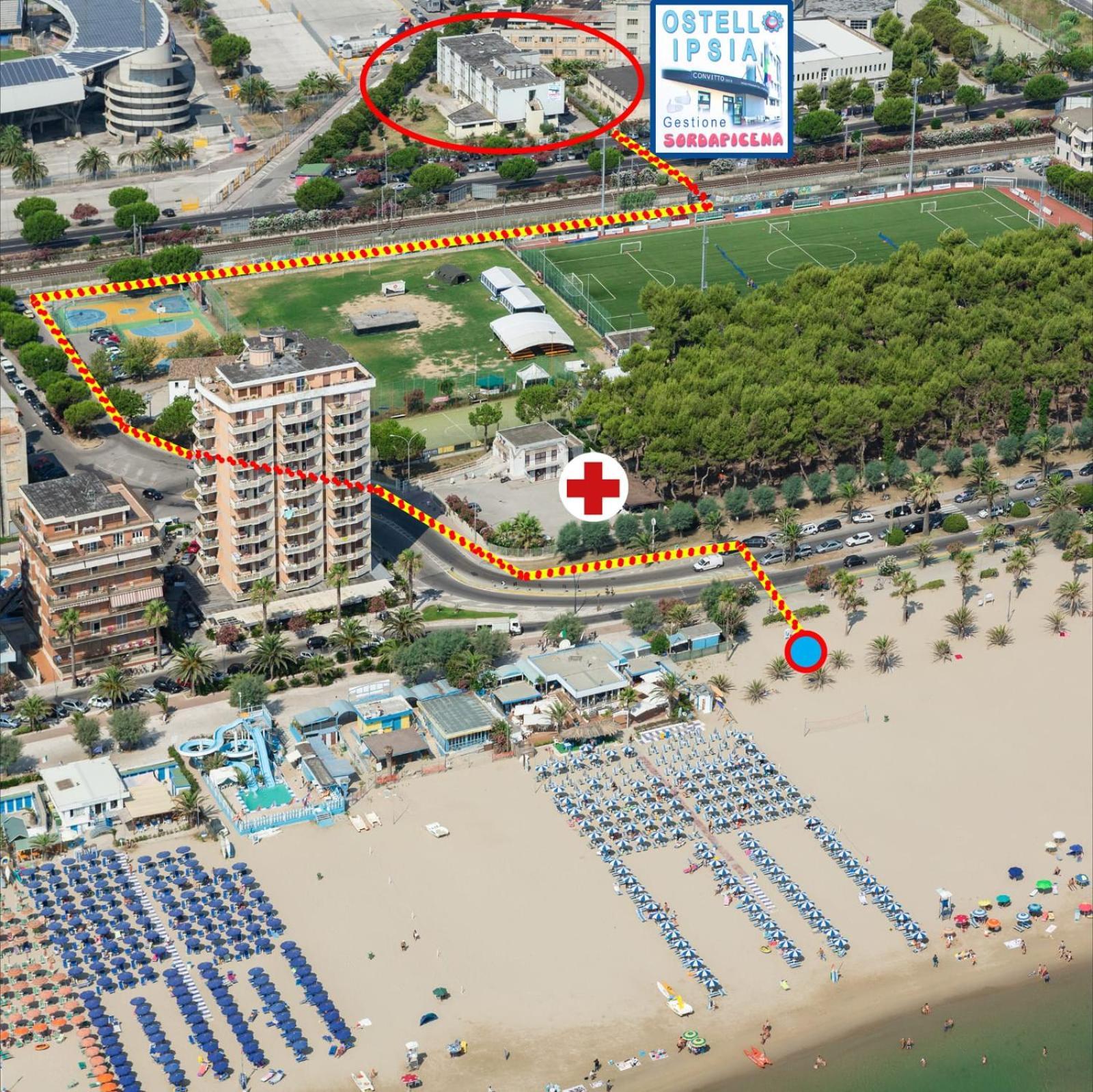 Ostello Ipsia San Benedetto del Tronto Kültér fotó